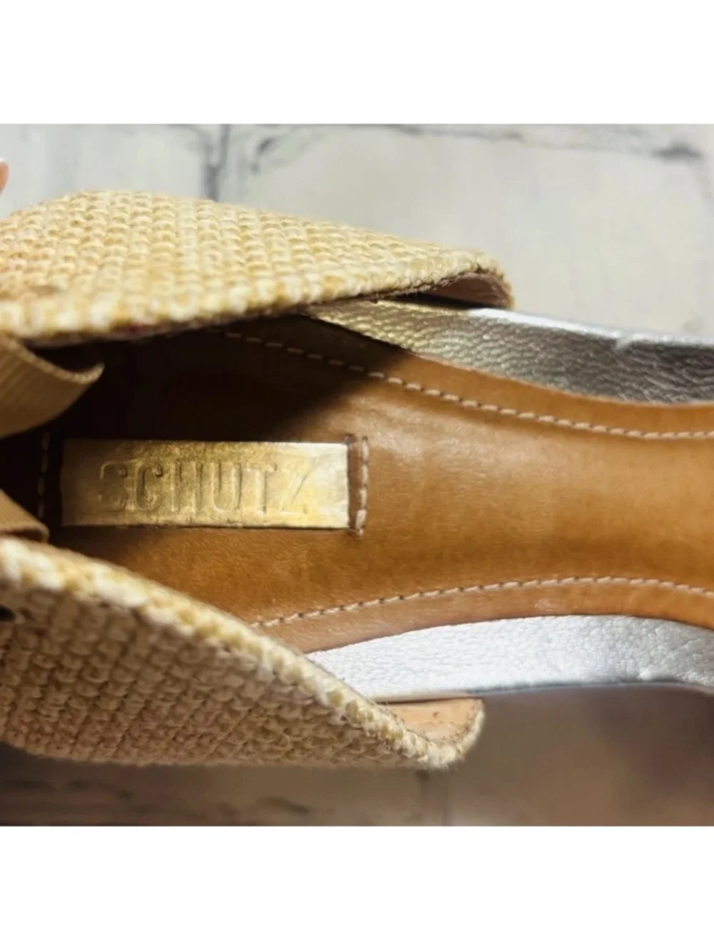 SCHUTZ espadrille wedges